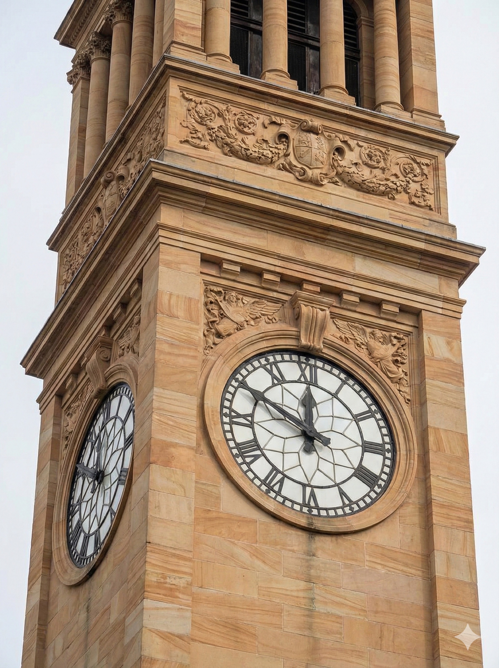 Clocktower facade